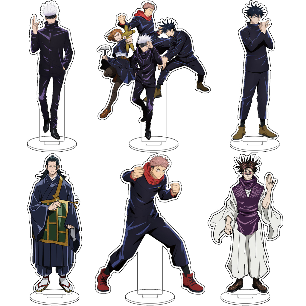 Acrylic Stand Figure - تماثيل أكريليك أنمي جوجوتسو كايسن بطول