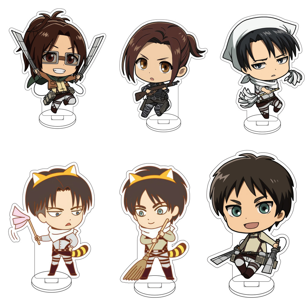 Acrylic Stand Figure - مجسم أكريليك أنمي هجوم العمالقة بطول
