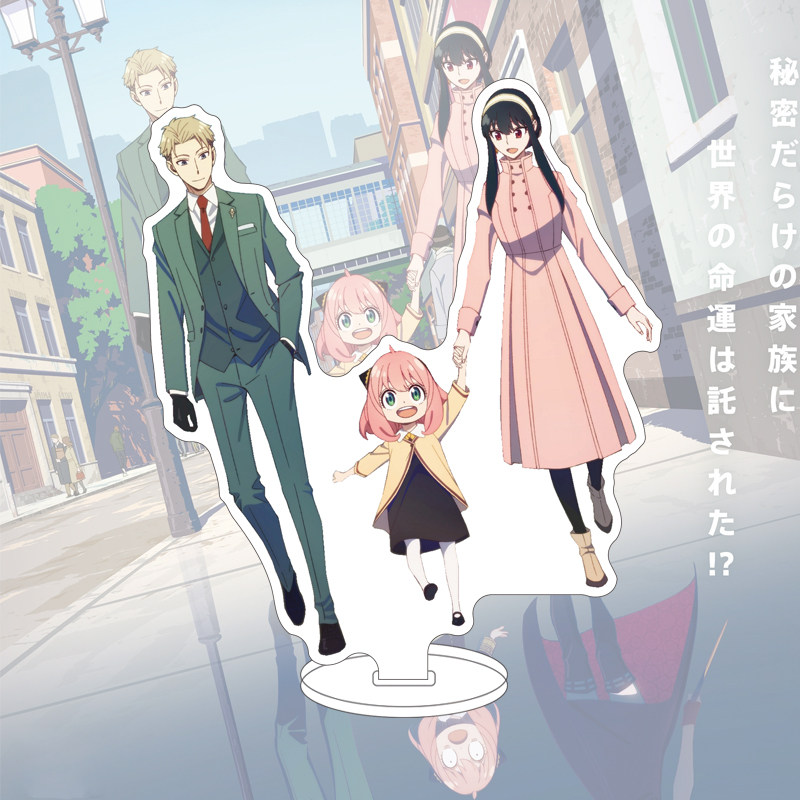 تمثال أنمي SPY×FAMILY لشخصية ي - مراجعة Acrylic Stand Figure وسعره