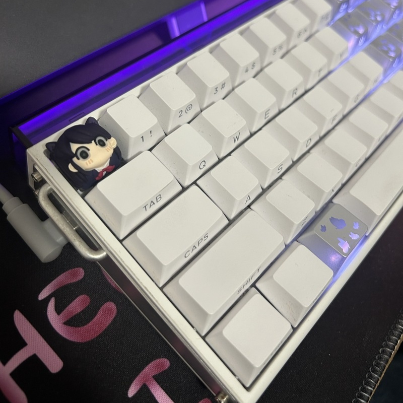 كومي لا يمكن التواصل كومي شوكو - مراجعة Keycap Artisan Anime وسعره
