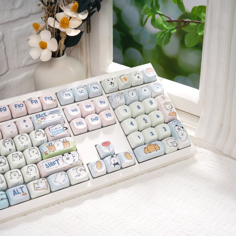 أغطية مفاتيح PBT مطبوعة بتصميم - مراجعة Keycap Artisan Anime وسعره