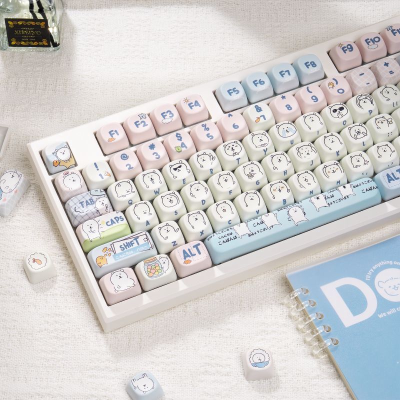 أغطية مفاتيح PBT مطبوعة بتصميم - مراجعة Keycap Artisan Anime وسعره