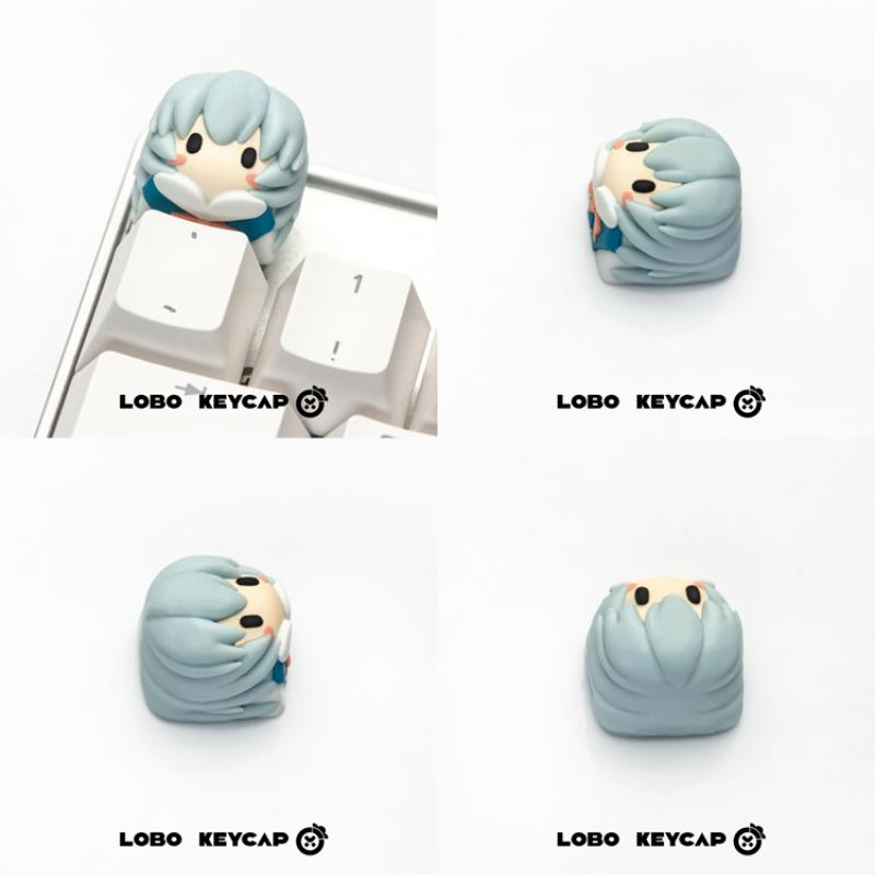 غطاء مفاتيح أنمي إيفانجيليون ل - مراجعة Keycap Artisan Anime وسعره