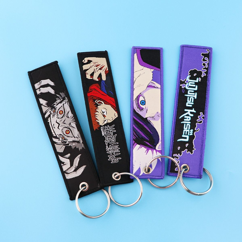 سلسلة مفاتيح منسوجة بتصميم سات - مراجعة Gojo Anime Merchandise وسعره