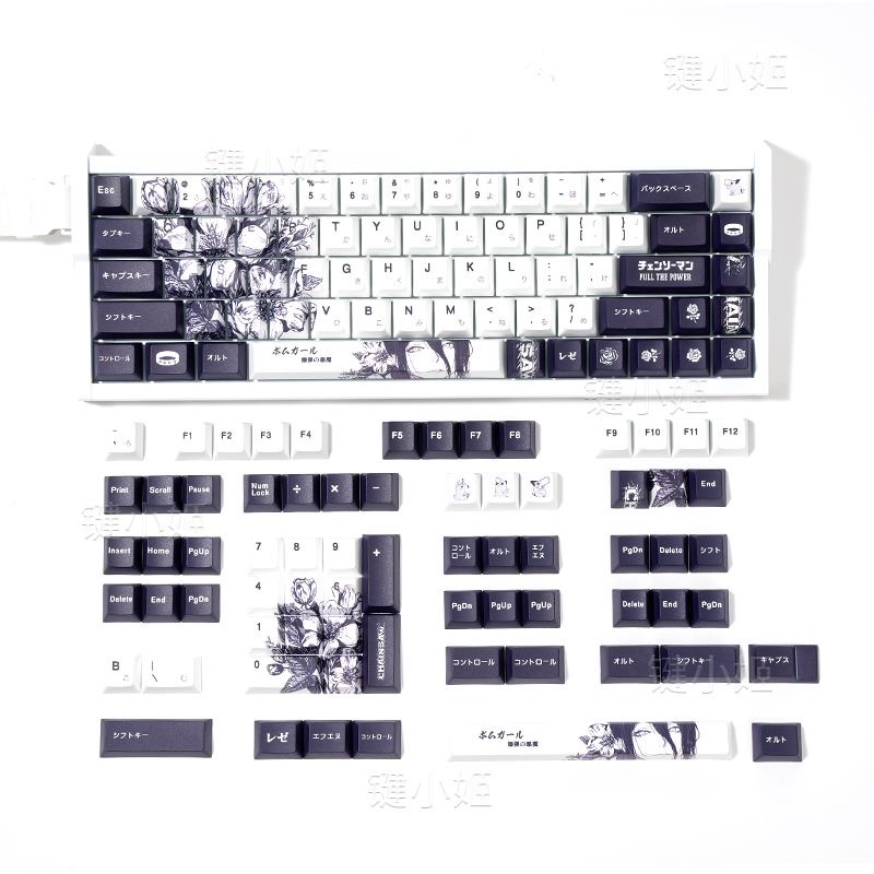 Reze Keycaps بالمنشار رجل موضو - مراجعة Keycap Artisan Anime وسعره