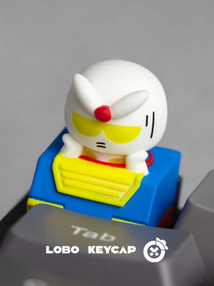 لوبو تشيبي غاندام زاكو غطاء مف - مراجعة Keycap Artisan Anime وسعره