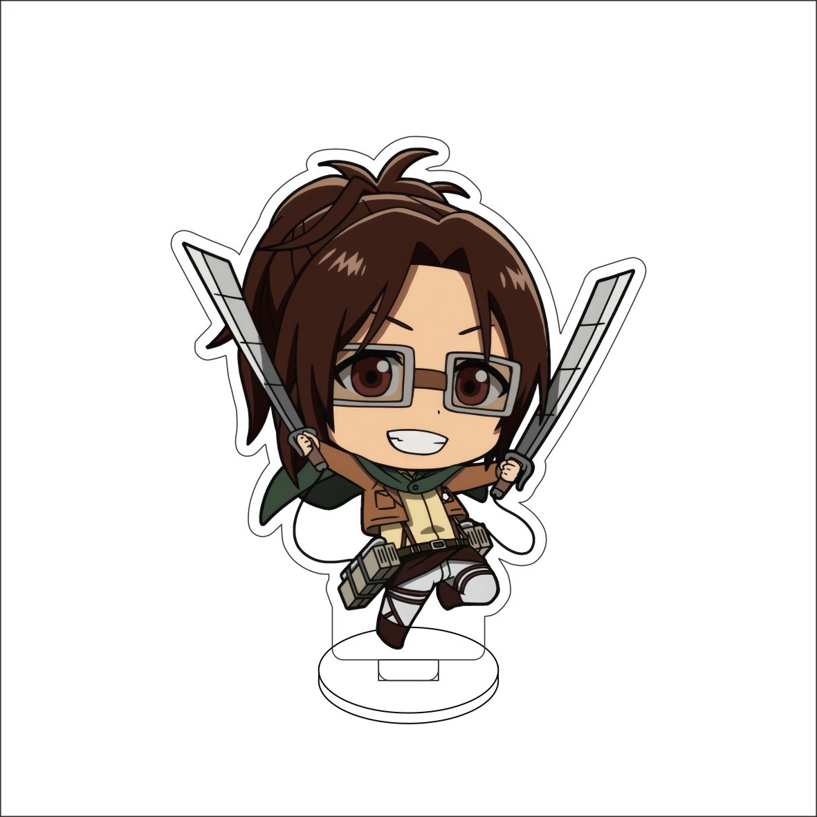 مجسم أكريليك أنمي هجوم العمالق - مراجعة Acrylic Stand Figure وسعره