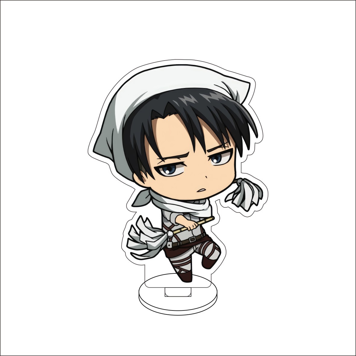 مجسم أكريليك أنمي هجوم العمالق - مراجعة Acrylic Stand Figure وسعره
