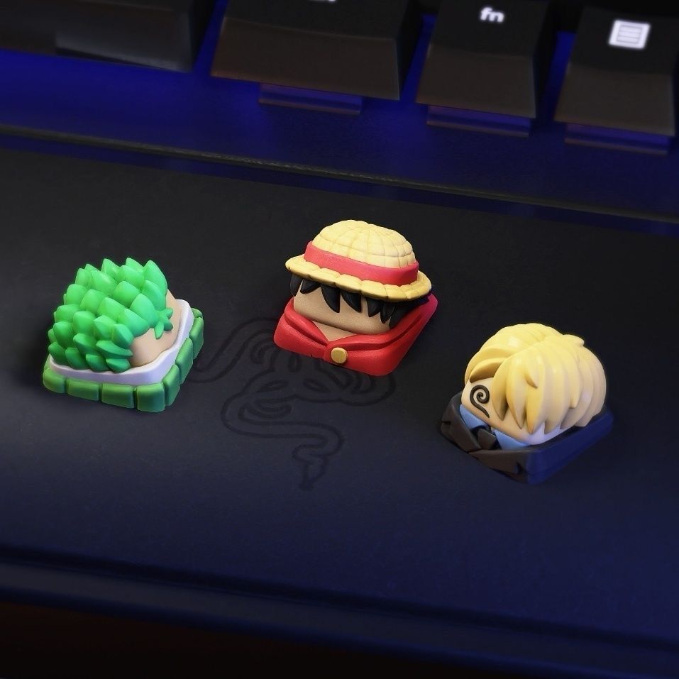 أغطية مفاتيح جديدة لطيفة من ON - مراجعة Keycap Artisan Anime وسعره