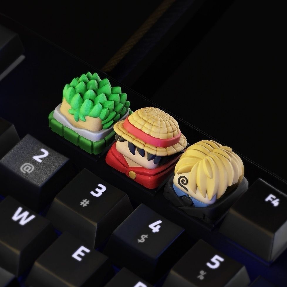 أغطية مفاتيح جديدة لطيفة من ON - مراجعة Keycap Artisan Anime وسعره